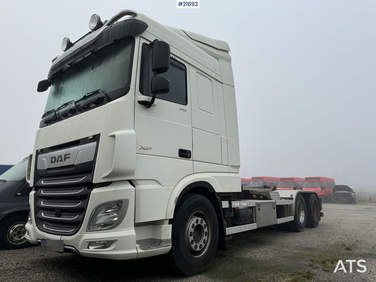 Camión multibasculante DAF XF 530 6x2 Krokbil m/ VDL Krok