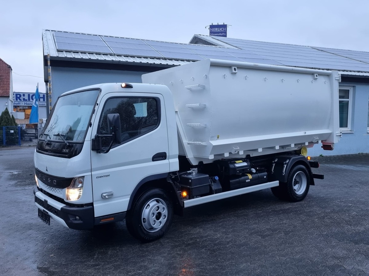 Camión multibasculante FUSO FUSO 9C18 Duonic City Abrollkipper AHK