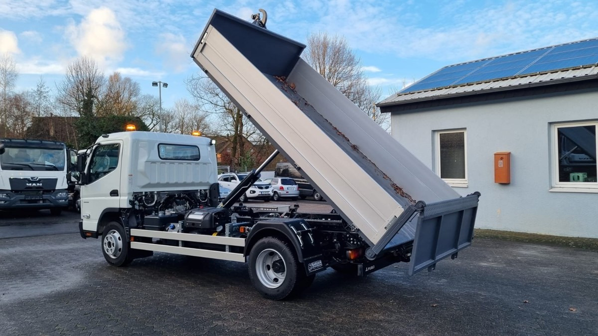 Camión multibasculante FUSO FUSO 9C18 Duonic City Abrollkipper AHK