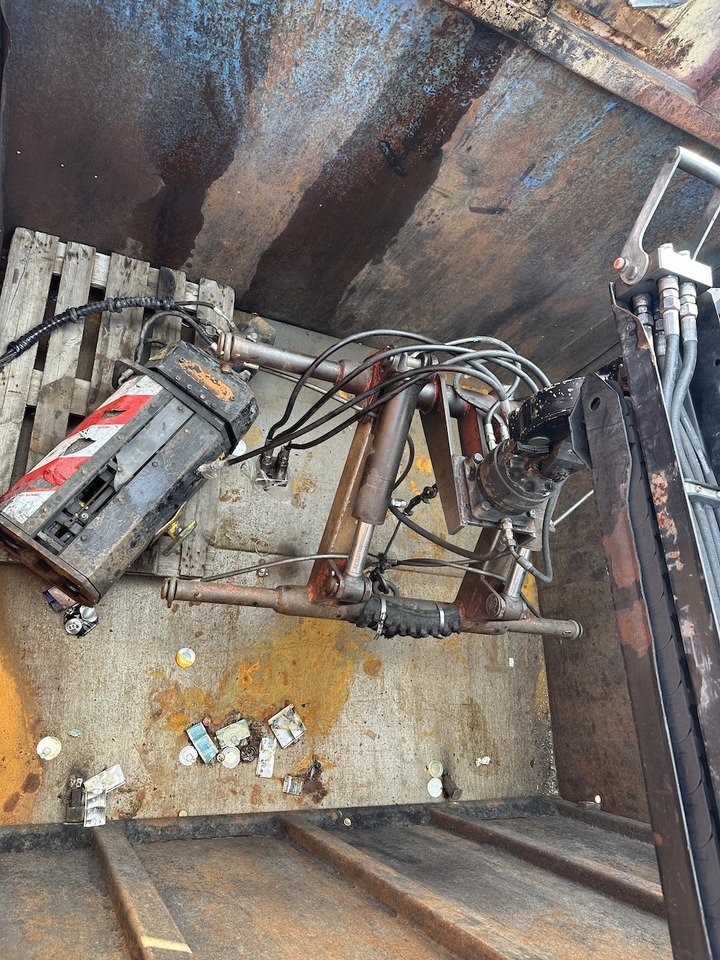 Camión multibasculante Glas Kran Mulde   Palfinger PK 16502   Funk