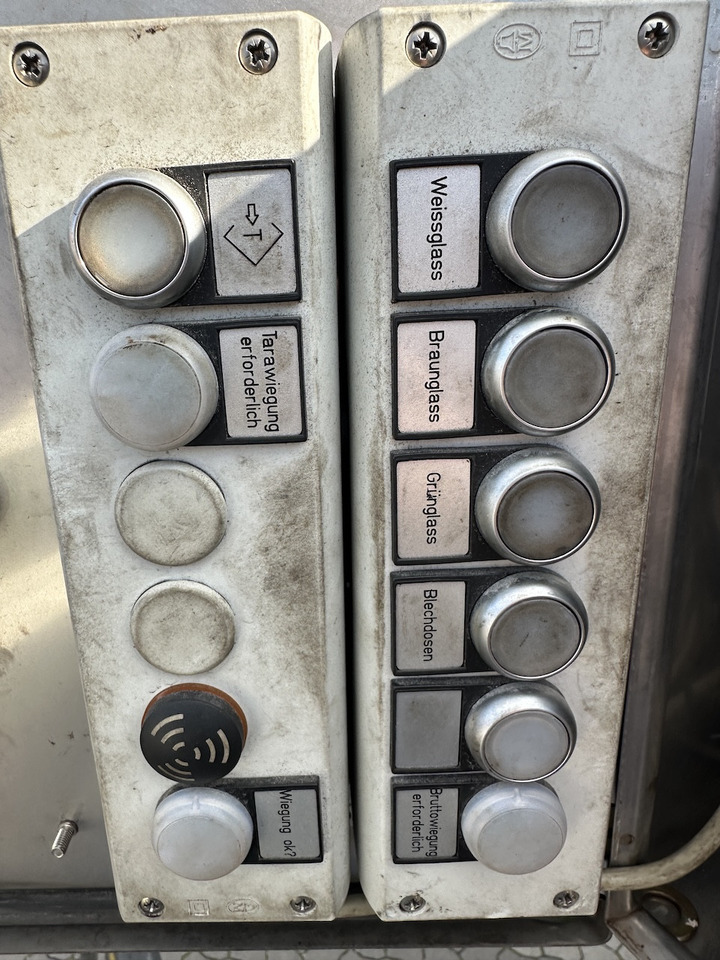 Camión multibasculante Glas Kran Mulde   Palfinger PK 16502   Funk