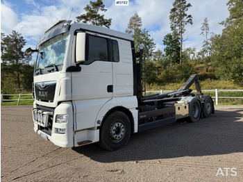 Camión multibasculante  Hooklift Truck MAN TGX 26.500 6X2