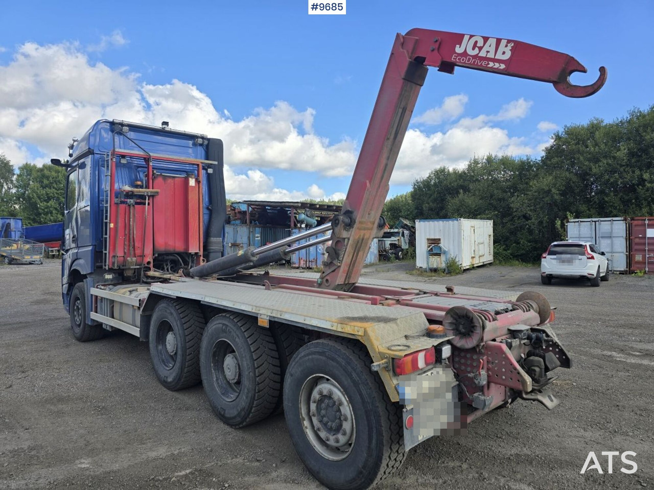 Camión multibasculante Hooklift Truck Mercedes Arocs 24 T 8x4