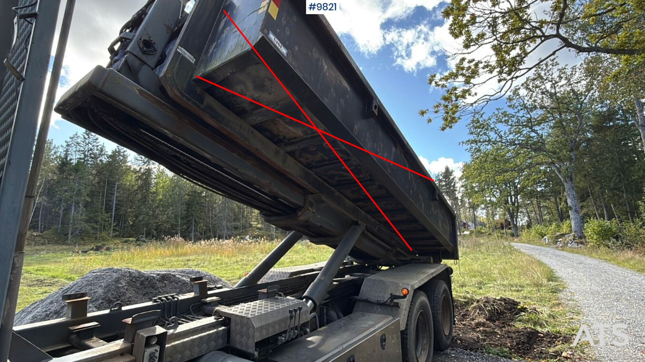 Camión multibasculante Hooklift Truck P124 360 Rep.object