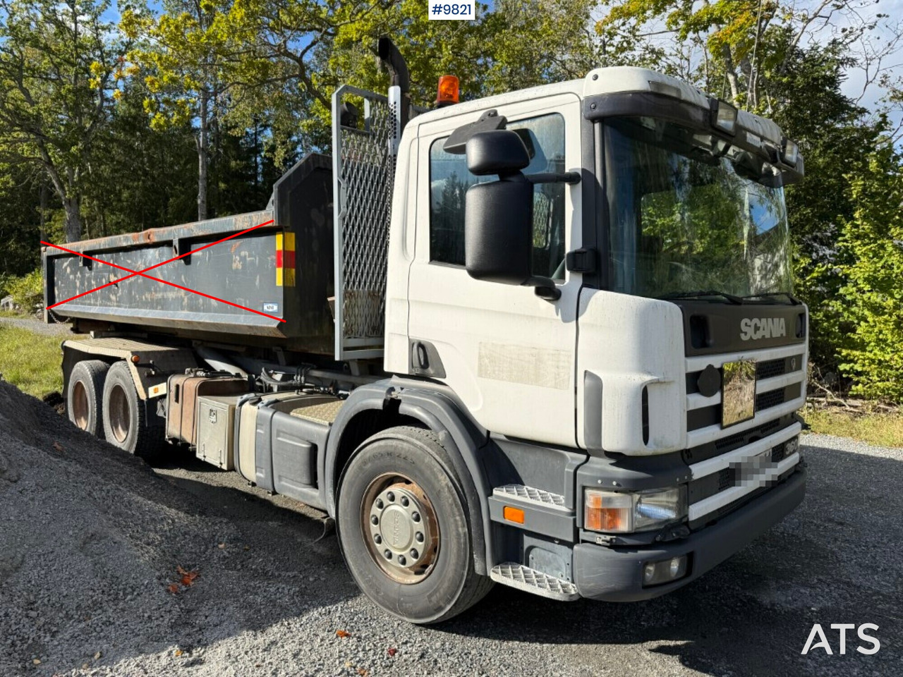 Camión multibasculante Hooklift Truck P124 360 Rep.object