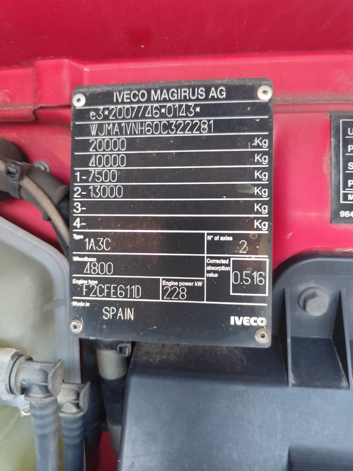 Camión multibasculante IVECO STRALIS 190S31