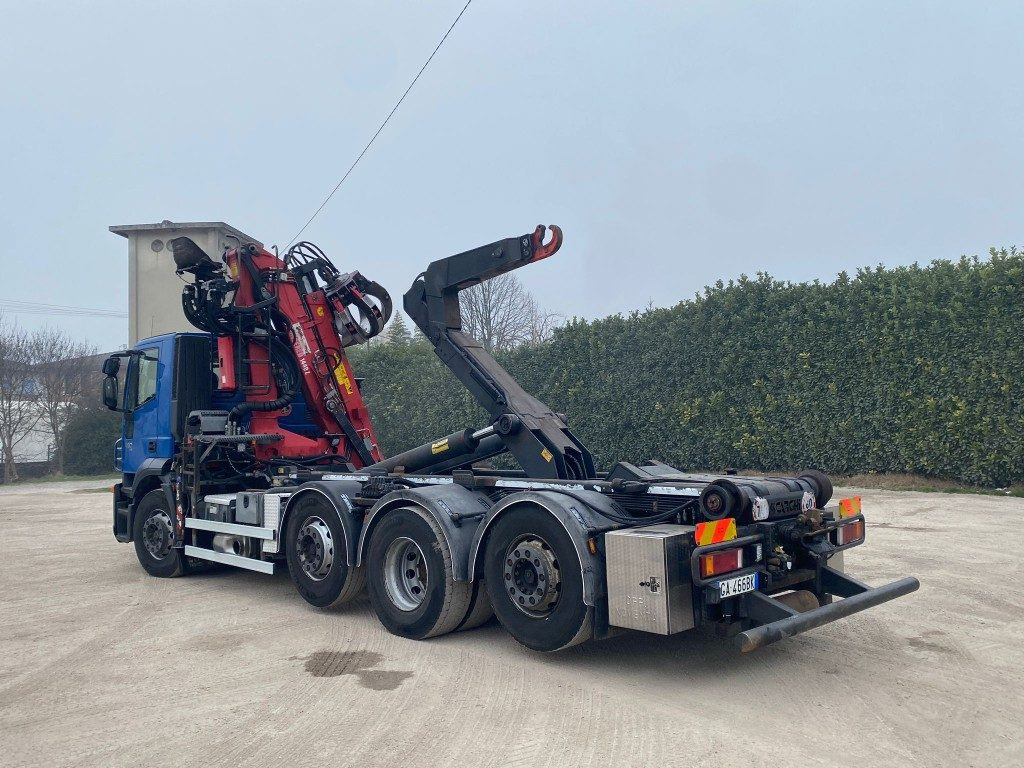 Camión multibasculante IVECO STRALIS 260.450 SCARRABILE CON GRU