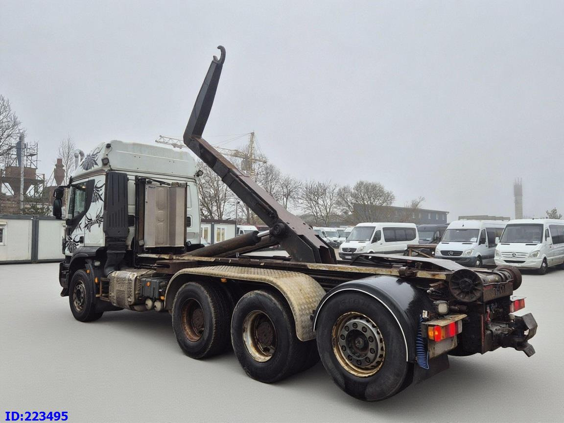 Camión multibasculante IVECO Trakker AT350 8x4 -Full steel - Steering axle