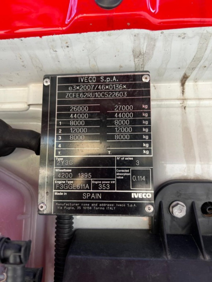 Camión multibasculante IVECO X-WAY AD260 NUOVO TARGATO SCARRABILE