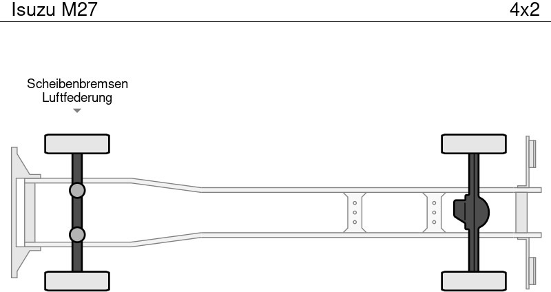 Camión multibasculante Isuzu M27