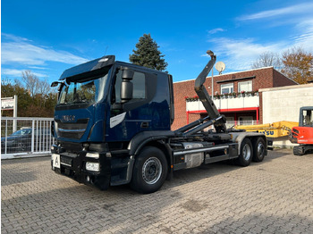 Camión multibasculante  Iveco 460 Stralis MEILLER Abroller mit LIft-Lenkachse