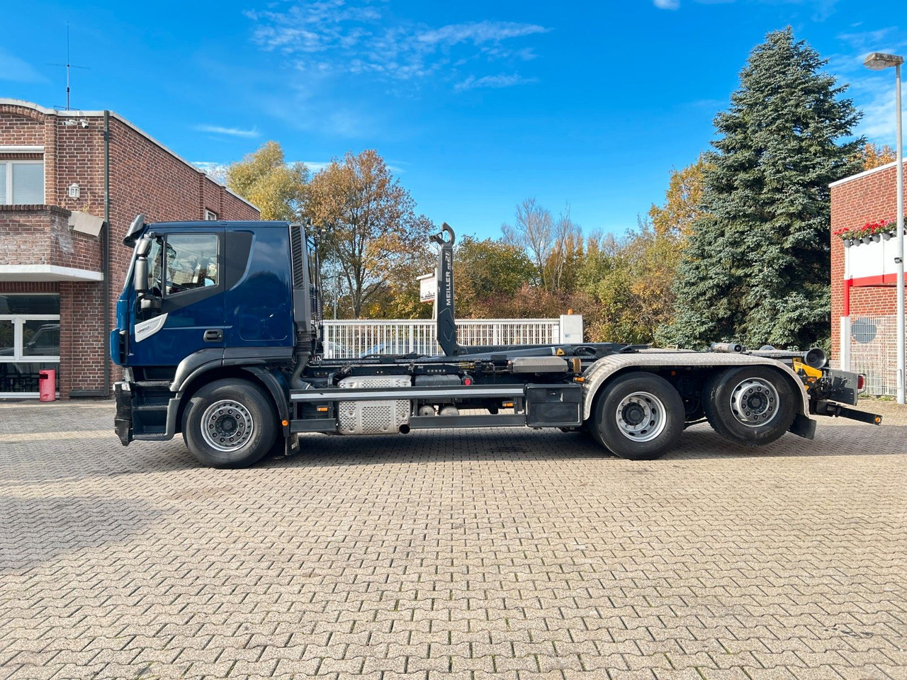 Camión multibasculante Iveco 460 Stralis MEILLER Abroller mit LIft-Lenkachse