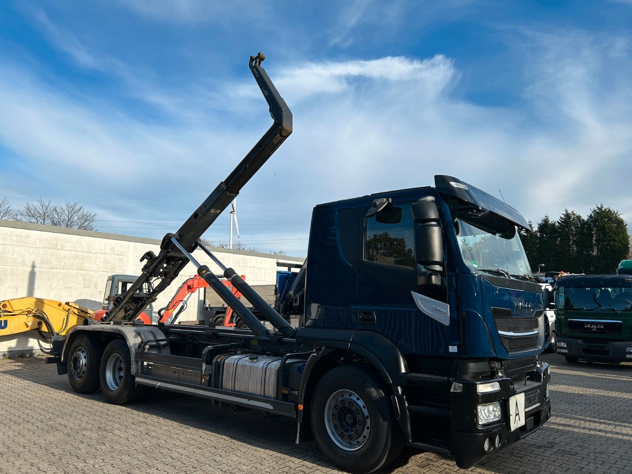 Camión multibasculante Iveco 460 Stralis MEILLER Abroller mit LIft-Lenkachse