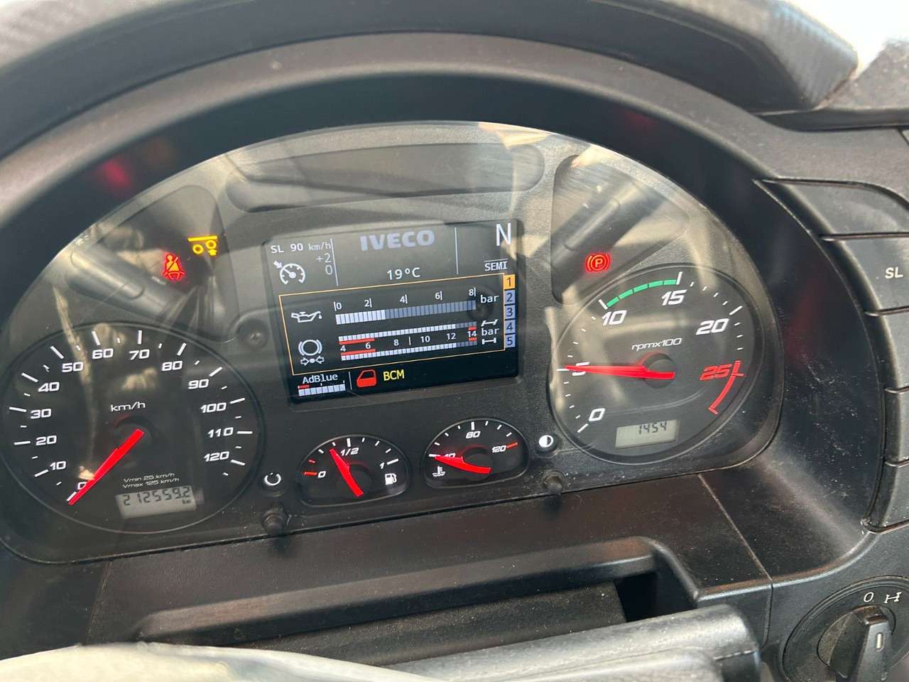 Camión multibasculante Iveco 460 Stralis MEILLER Abroller mit LIft-Lenkachse