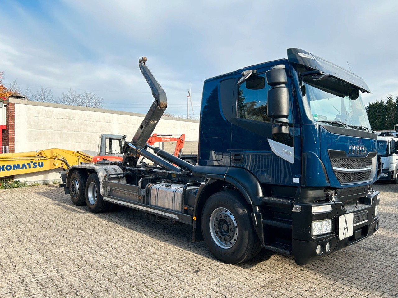 Camión multibasculante Iveco 460 Stralis MEILLER Abroller mit LIft-Lenkachse