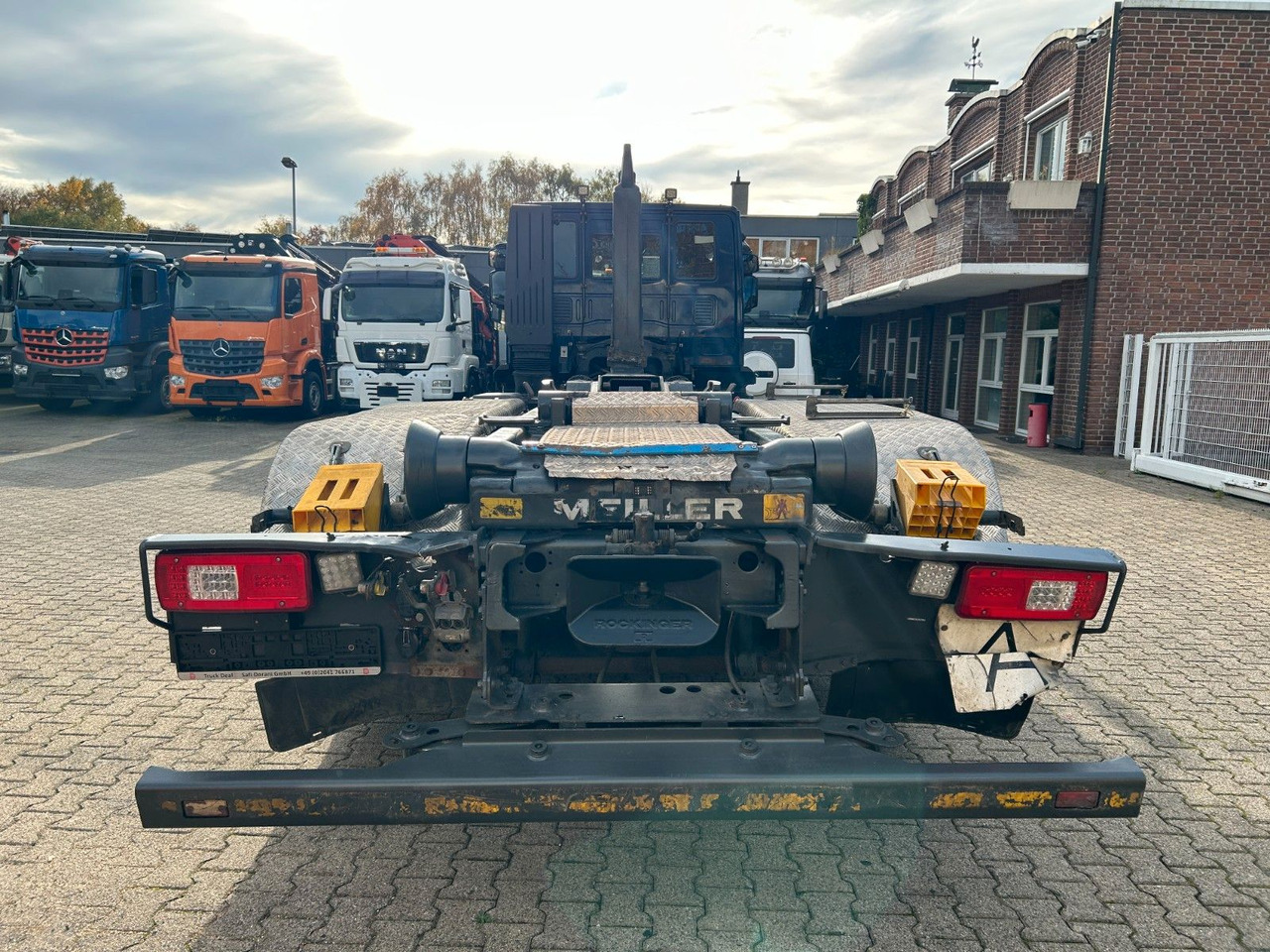 Camión multibasculante Iveco 460 Stralis MEILLER Abroller mit LIft-Lenkachse