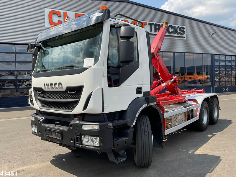 Camión multibasculante Iveco AD260T 6x4 Euro 6 AJK 20 haakarmsysteem