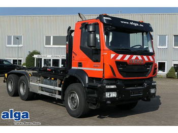 Camión multibasculante Iveco AD260T 6x4, Hiab XR21S51, 500PS, Kurzer Radstand 