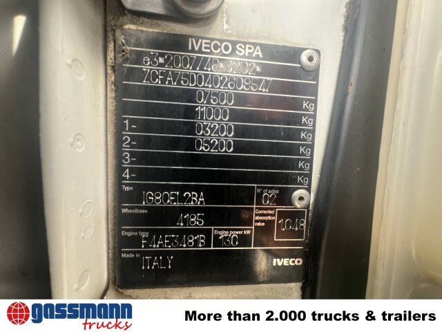 Camión multibasculante Iveco EuroCargo 75E18 4x2, EEV
