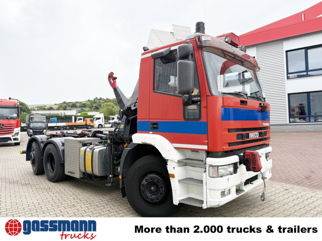 Camión multibasculante Iveco EuroTech 240E38 6x2-4, Lift-/Lenkachse,