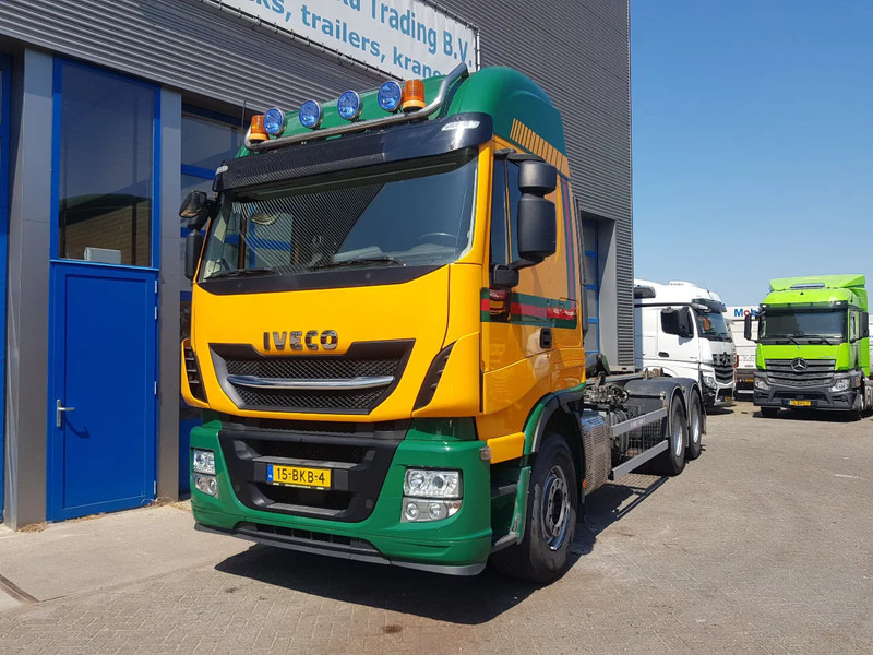 Camión multibasculante Iveco Stralis AS260Y Haakarm 217.000 KM