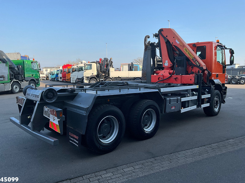 Camión multibasculante Iveco Trakker AD380T41 6x4 Palfinger 15 Tonmeter laadkraan Just 159.492 Km!