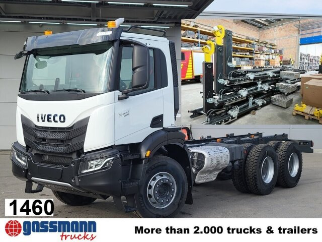 Camión multibasculante Iveco X-Way 460 6x4, Retarder