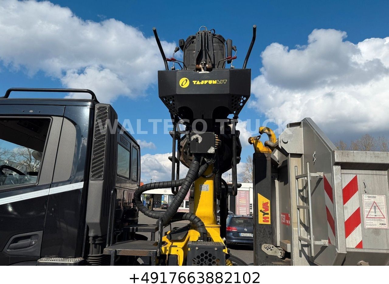 Camión multibasculante Iveco X Way 460/Abroll HYVA/KRAN TAYFUN/LENKACHSE