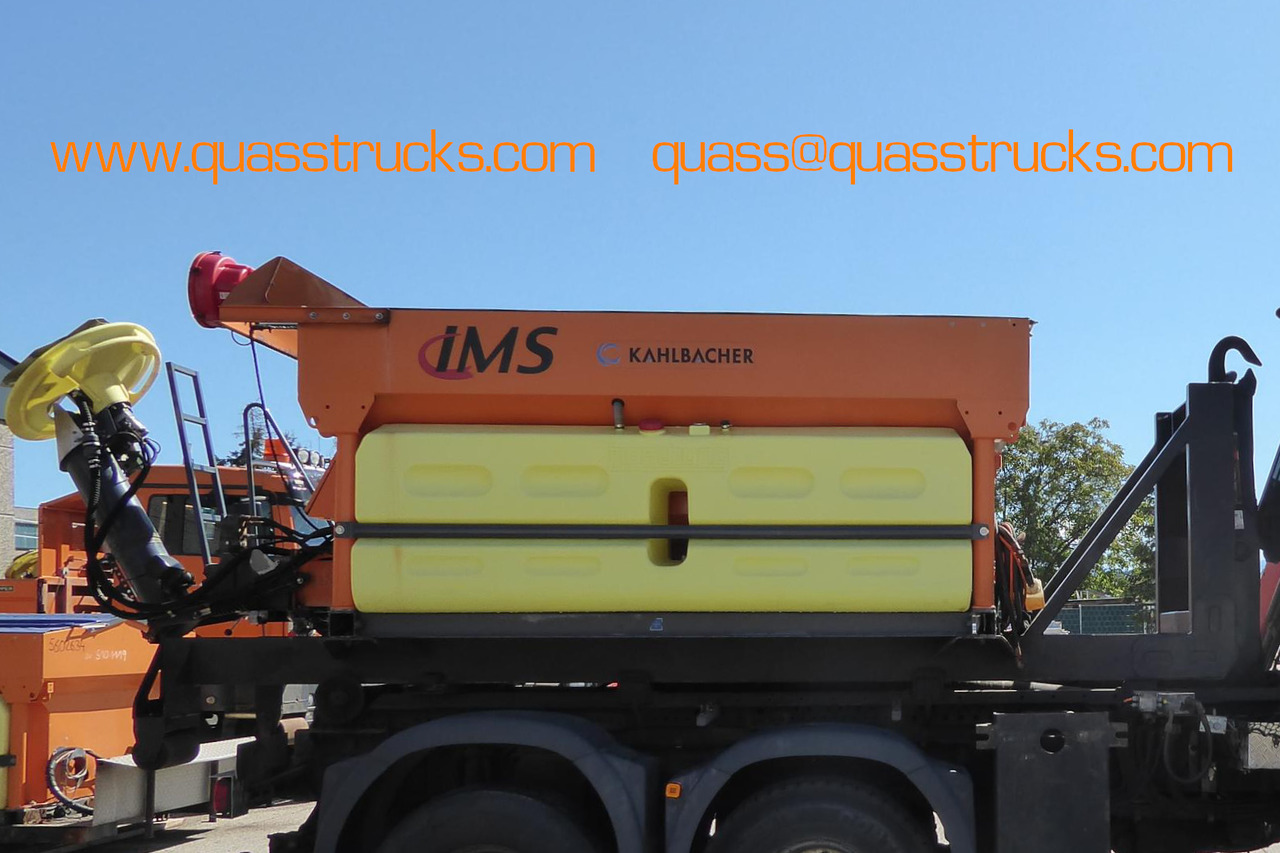 Camión multibasculante KÜPPER-WEISSER /GMEINER/BUCHER Feuchtsalzstreuer Salzstreuer Streuer