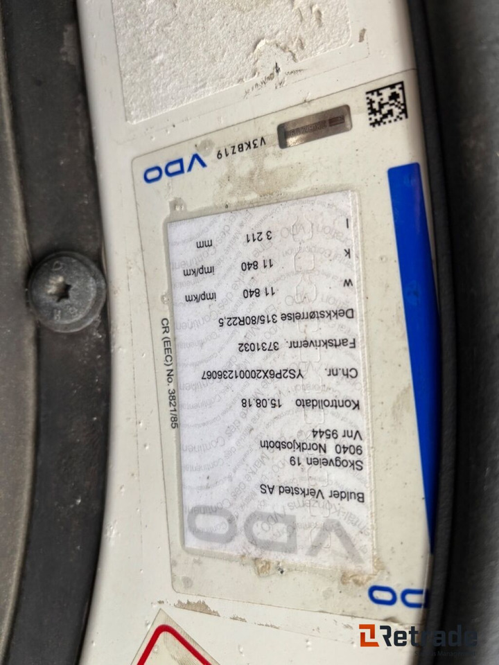 Camión multibasculante Krokbil Scania 124G