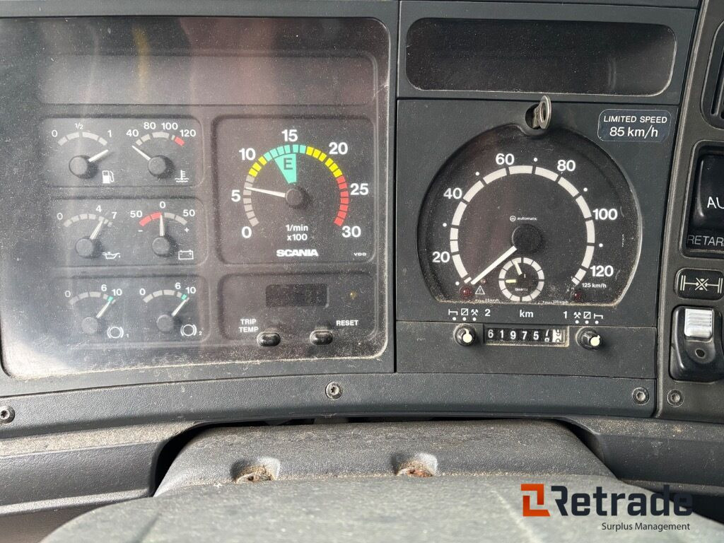 Camión multibasculante Krokbil Scania 124G