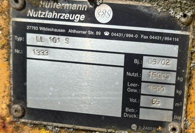 Camión multibasculante LL101s/Abrollcontainer 54cbm/7X VORHANDEN