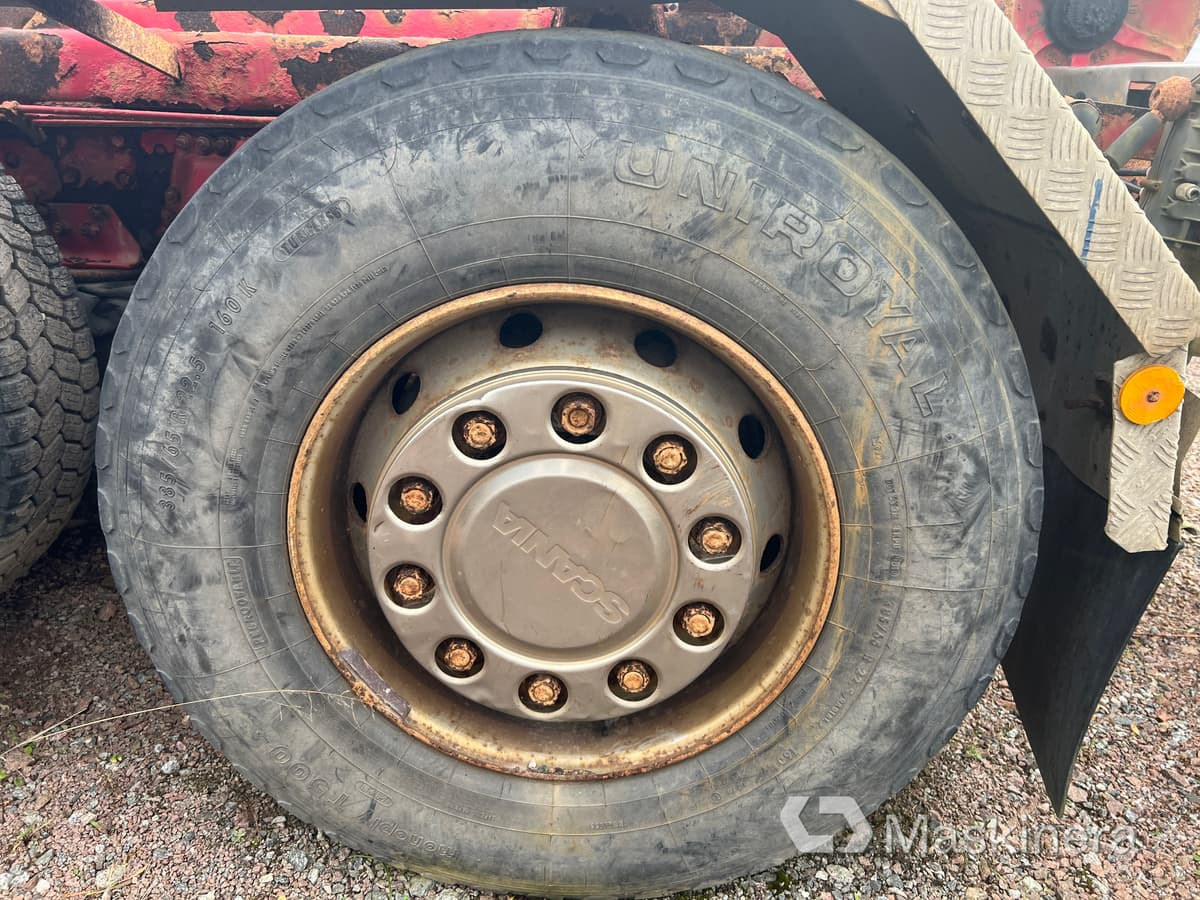 Camión multibasculante Lastväxlare Scania R124 GB 6X2 (Rep objekt)