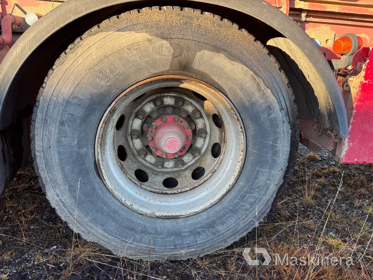 Camión multibasculante Lastväxlare Scania R144 6X2 med tre flak