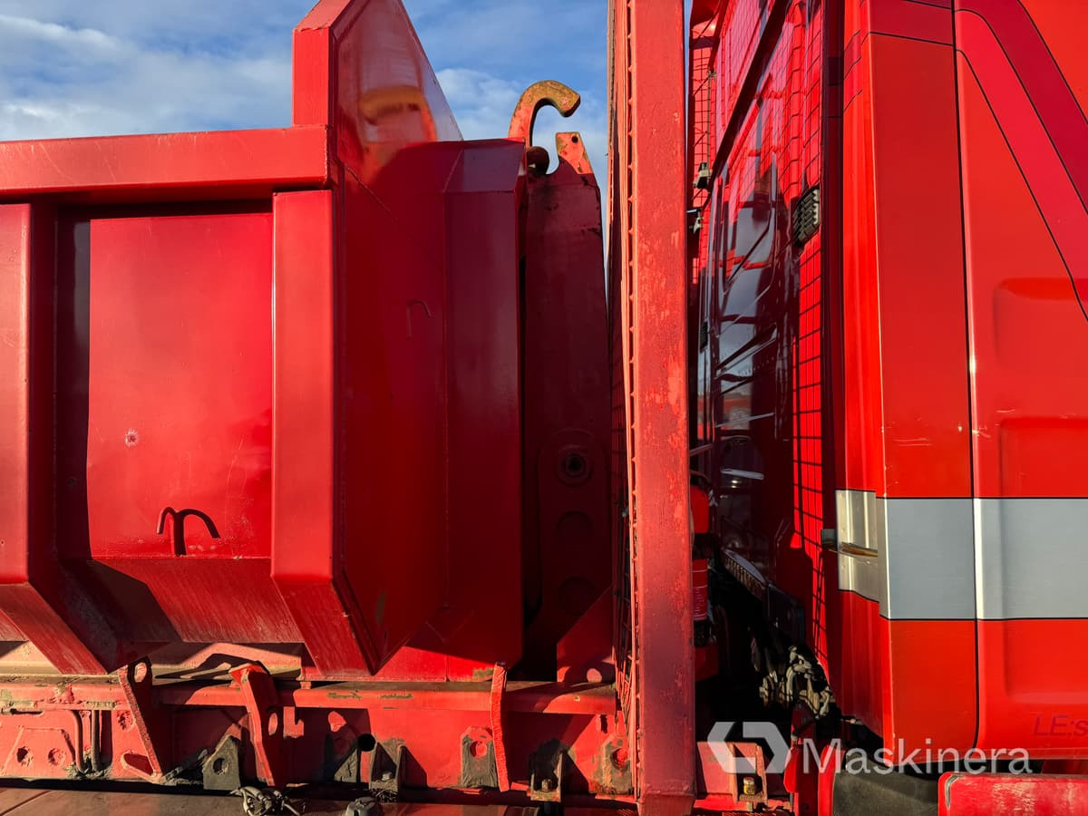 Camión multibasculante Lastväxlare Scania R144 6X2 med tre flak