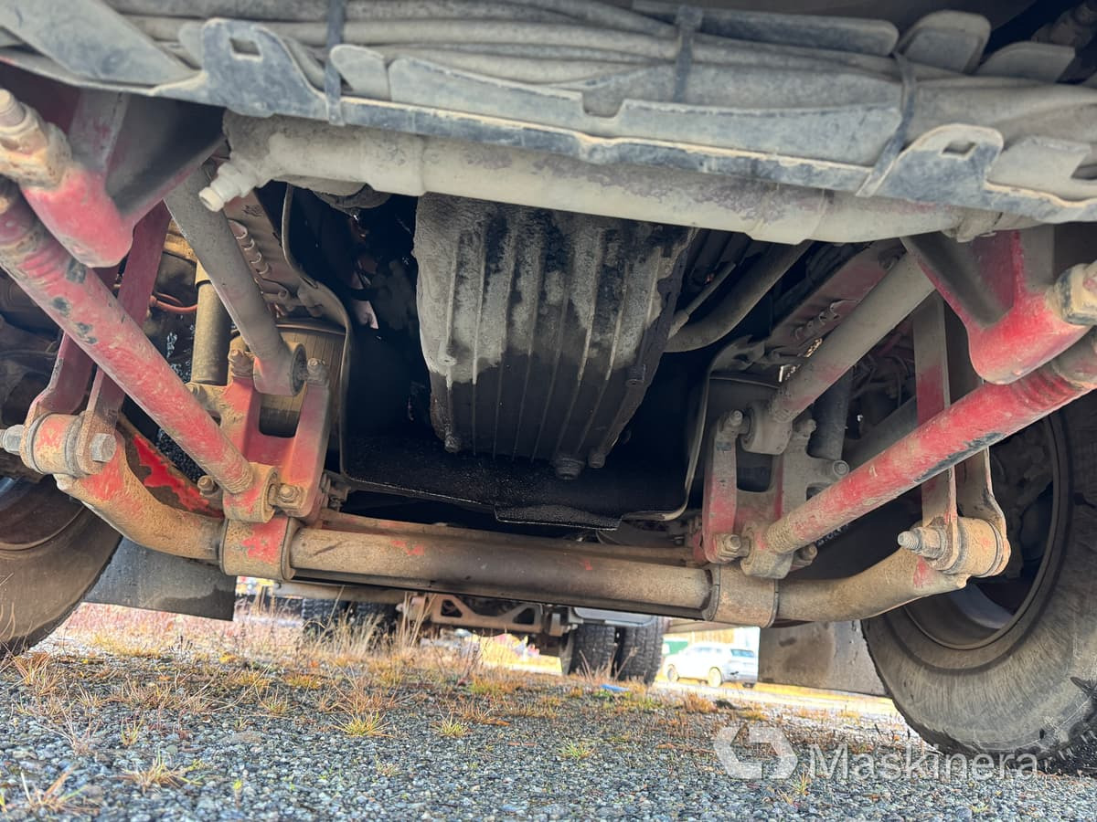 Camión multibasculante Lastväxlare Scania R144 6X2 med tre flak