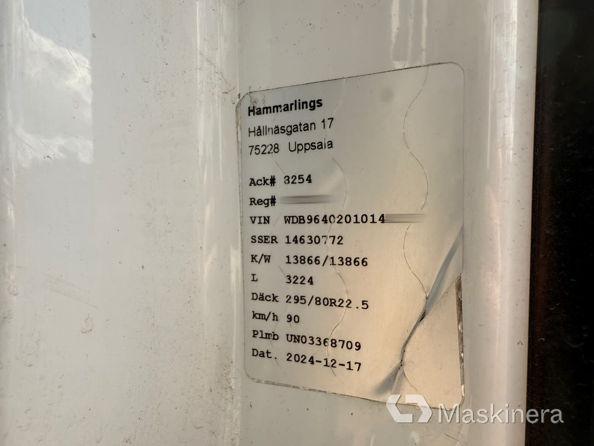 Camión multibasculante Lastväxlare Mercedes Arocs 2551