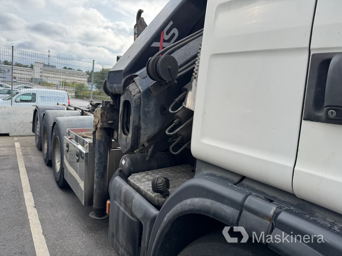 Camión multibasculante Lastväxlare Scania G400LB8X4*4HNA med HIAB kran