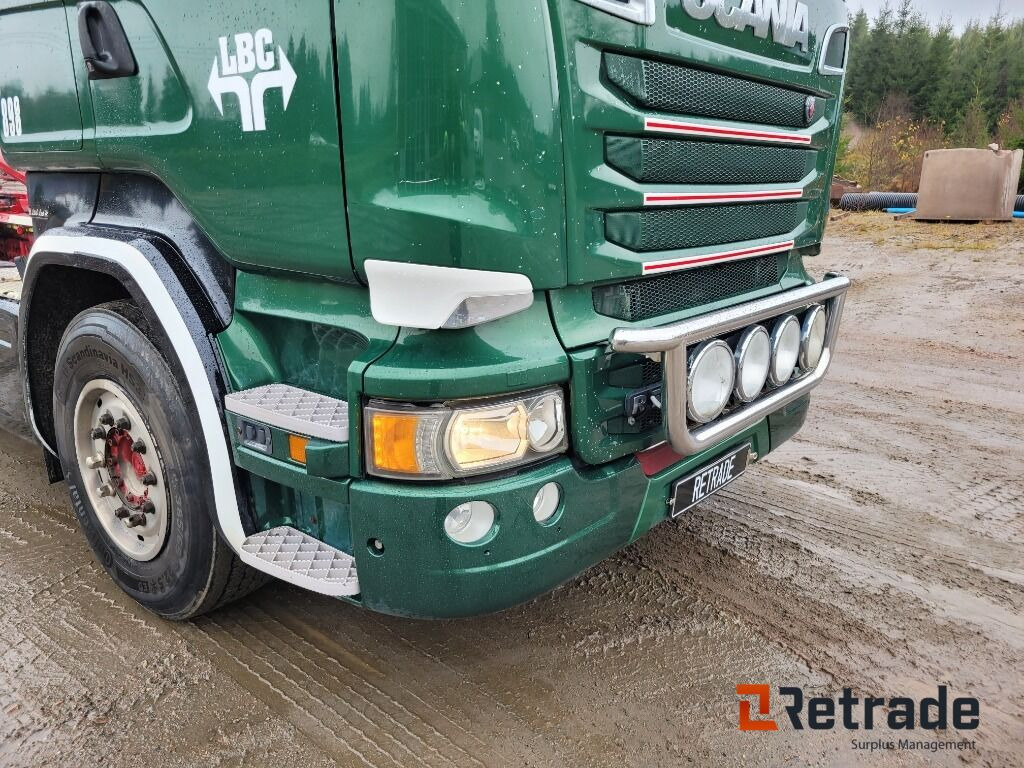 Camión multibasculante Lastväxlare Scania R520 V8 Tridem Euro 6