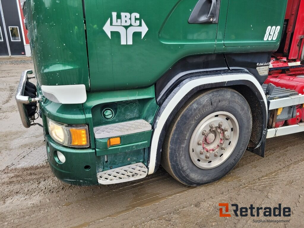 Camión multibasculante Lastväxlare Scania R520 V8 Tridem Euro 6