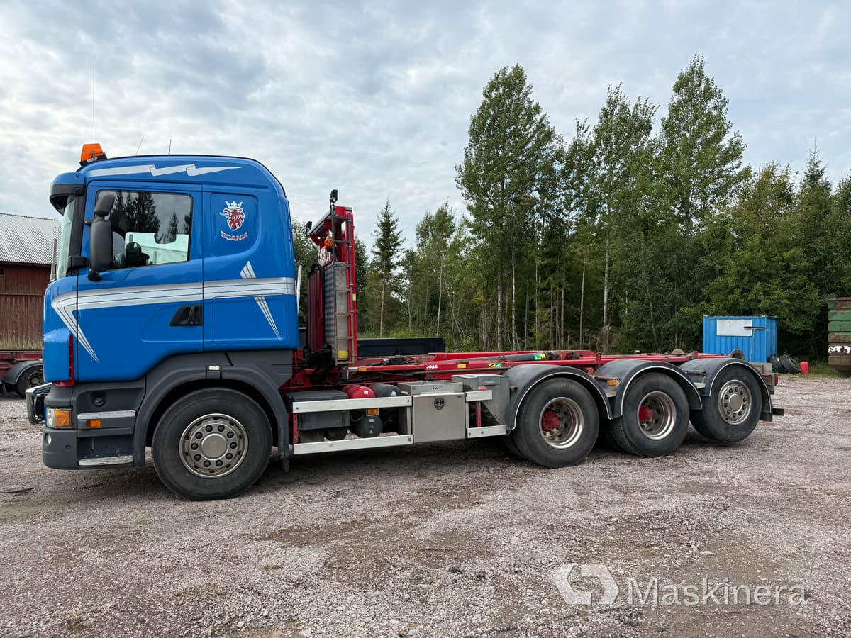 Camión multibasculante Lastväxlare Scania R560 8x4 Tridem