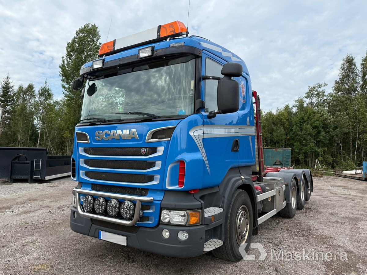 Camión multibasculante Lastväxlare Scania R560 8x4 Tridem