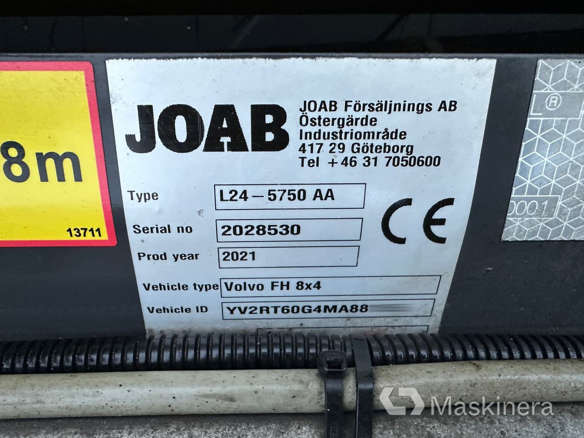 Camión multibasculante Lastväxlare Volvo FH med sprider & flak