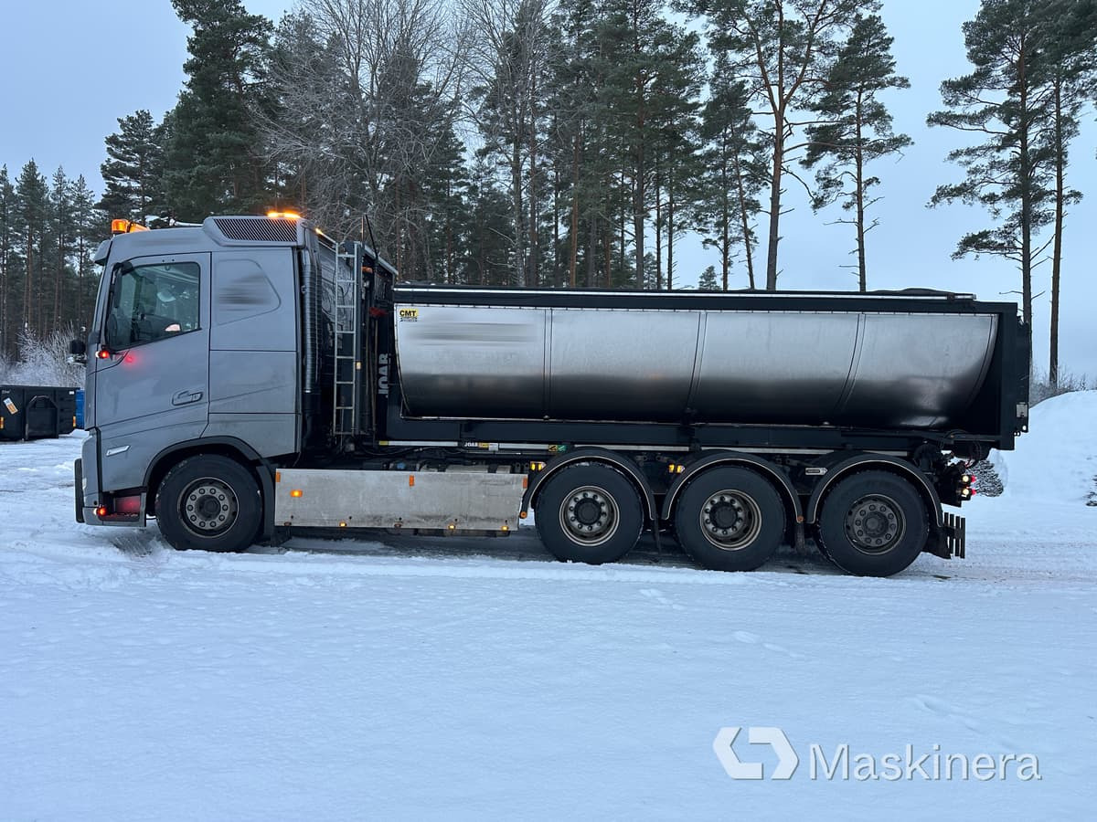 Camión multibasculante Lastväxlare Volvo FH med sprider & flak