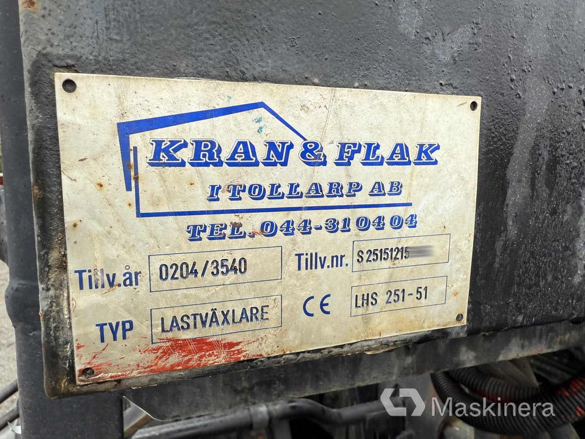 Camión multibasculante Lastväxlare Volvo FM12 6X2