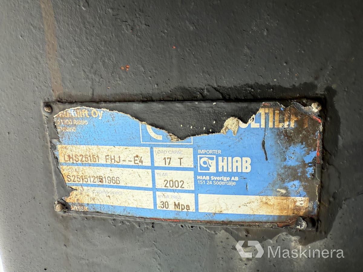 Camión multibasculante Lastväxlare Volvo FM12 6X2