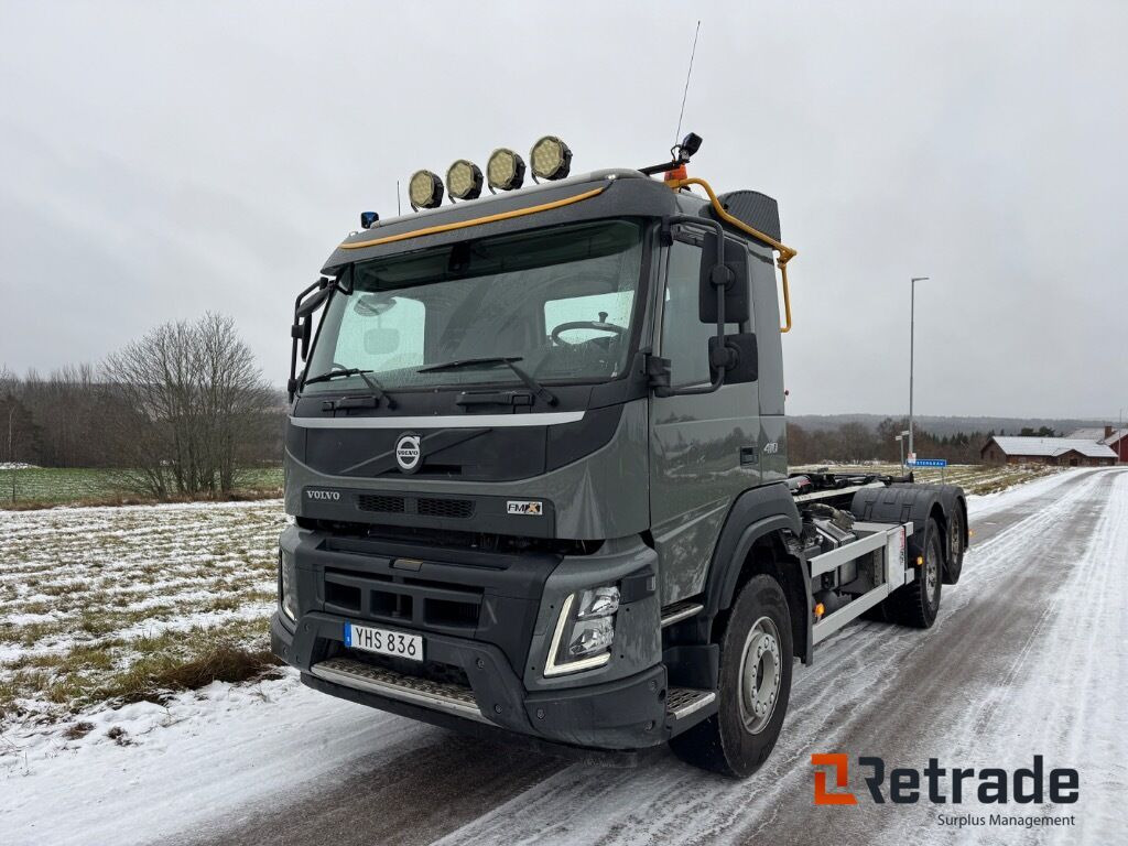 Camión multibasculante Lastväxlare Volvo FMX 410 motorredskap klass 2