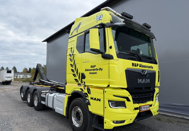 Camión multibasculante MANTGX 35.510 Varusteltu!