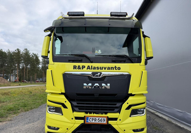 Camión multibasculante MANTGX 35.510 Varusteltu!