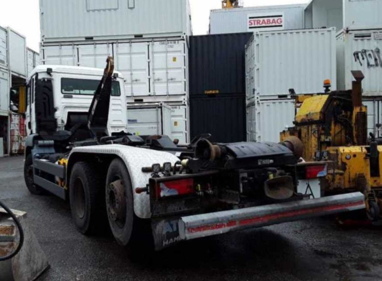Camión multibasculante MAN 26.400 ABROLLER HIAB